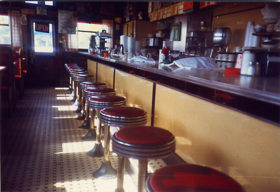 fish tale diner interior